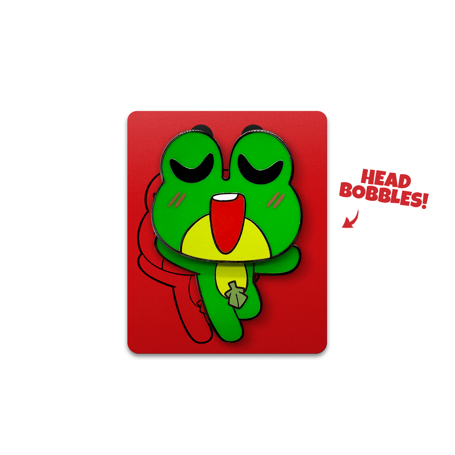 Dancer Bobblehead B Pin