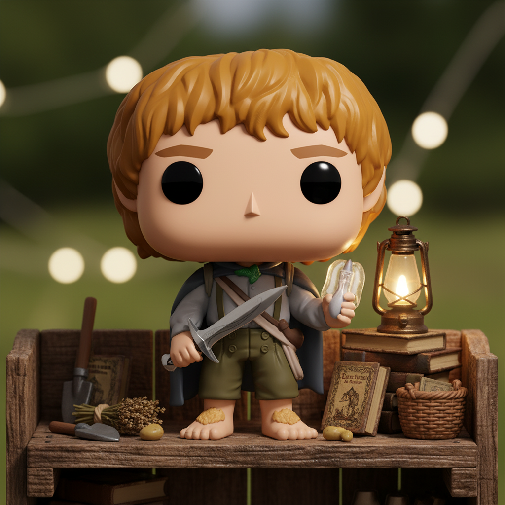 Funko Pop! Samwise Gamgee (Glow) – Le Seigneur Des Anneaux