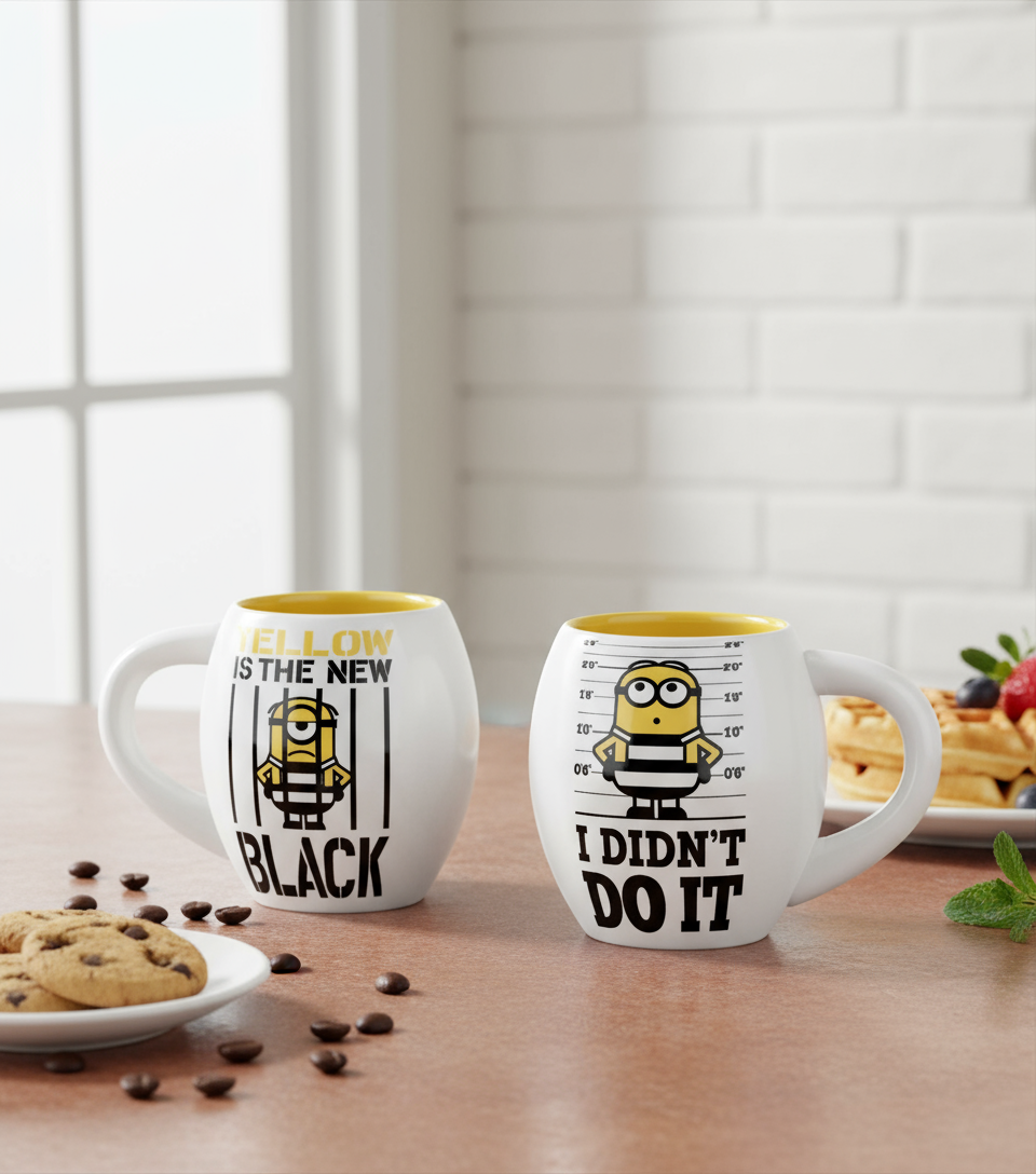 Mug Ovale Moi, Moche et Méchant 3 - Minions en Prison