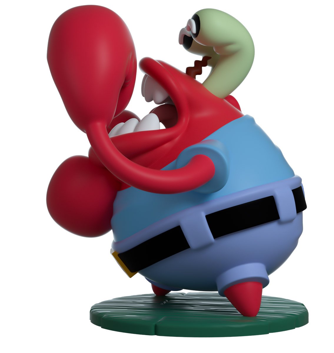 bob leponge vinyl figurine choking mr krabs youtooz
