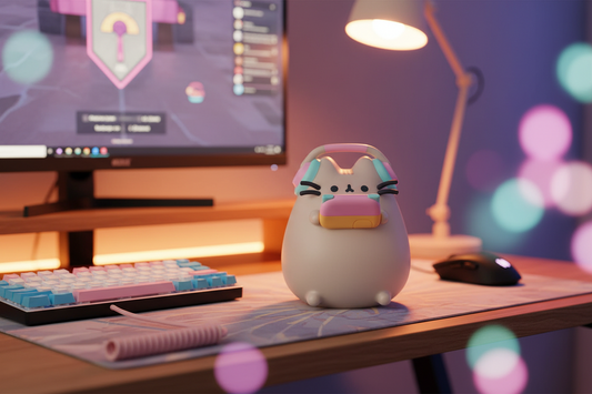 Pusheen the Cat LED Lamp - Gamer