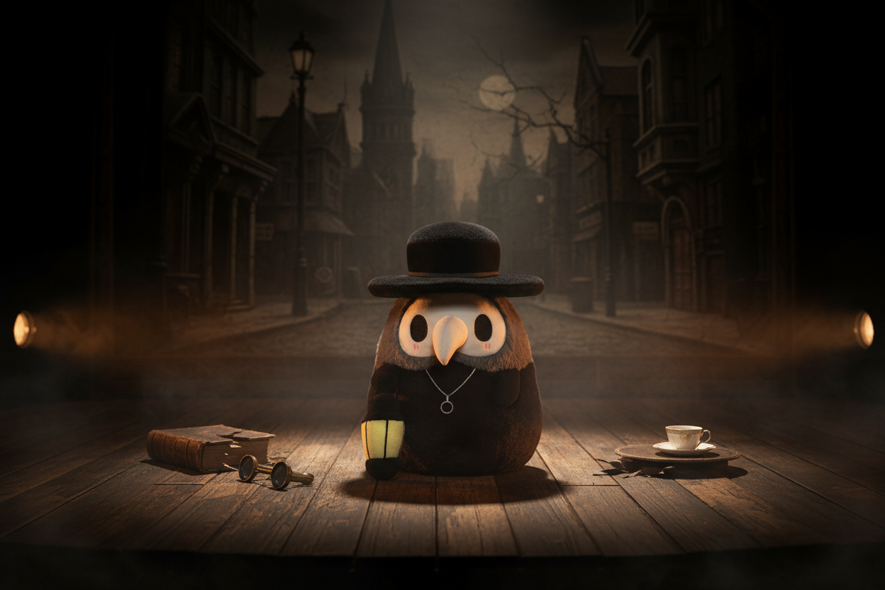 Mini Peluche Squishable Docteur de la Peste