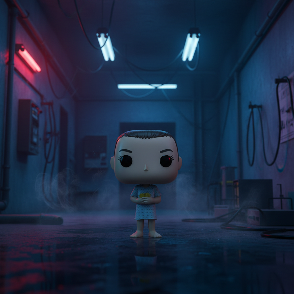 Eleven in Hospital Gown