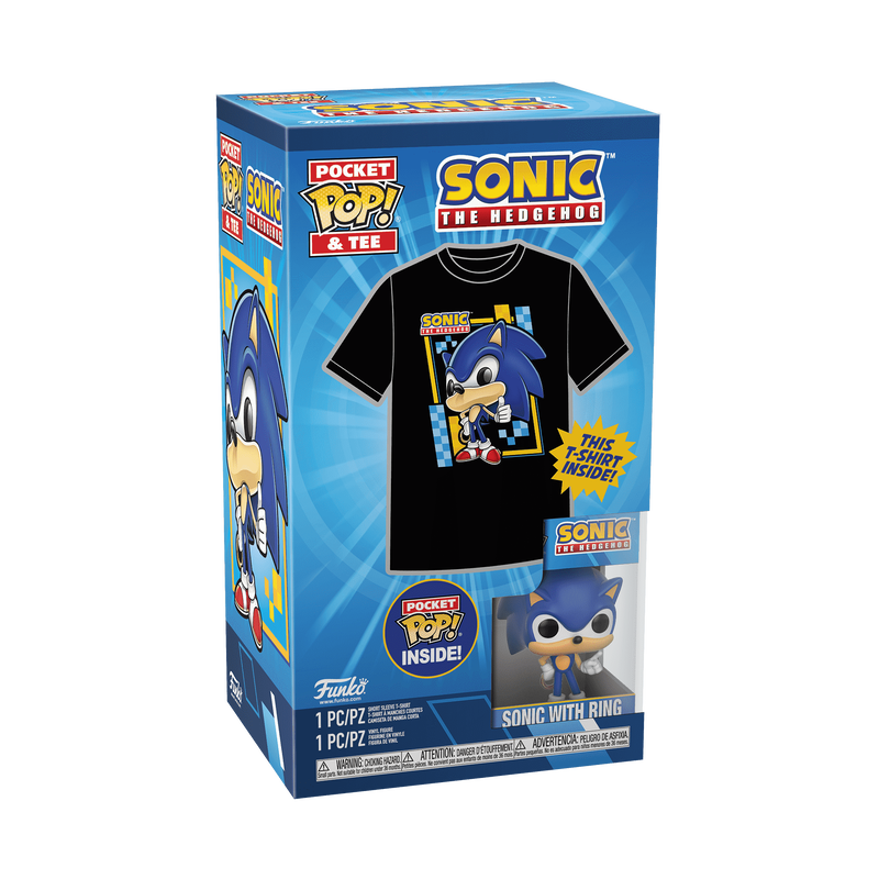 Funko Sonic le Hérisson - Pocket Pop! & Kids Tee