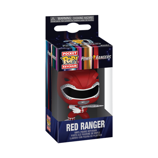 Funko Pop! Keychain Ranger Rouge – Power Rangers