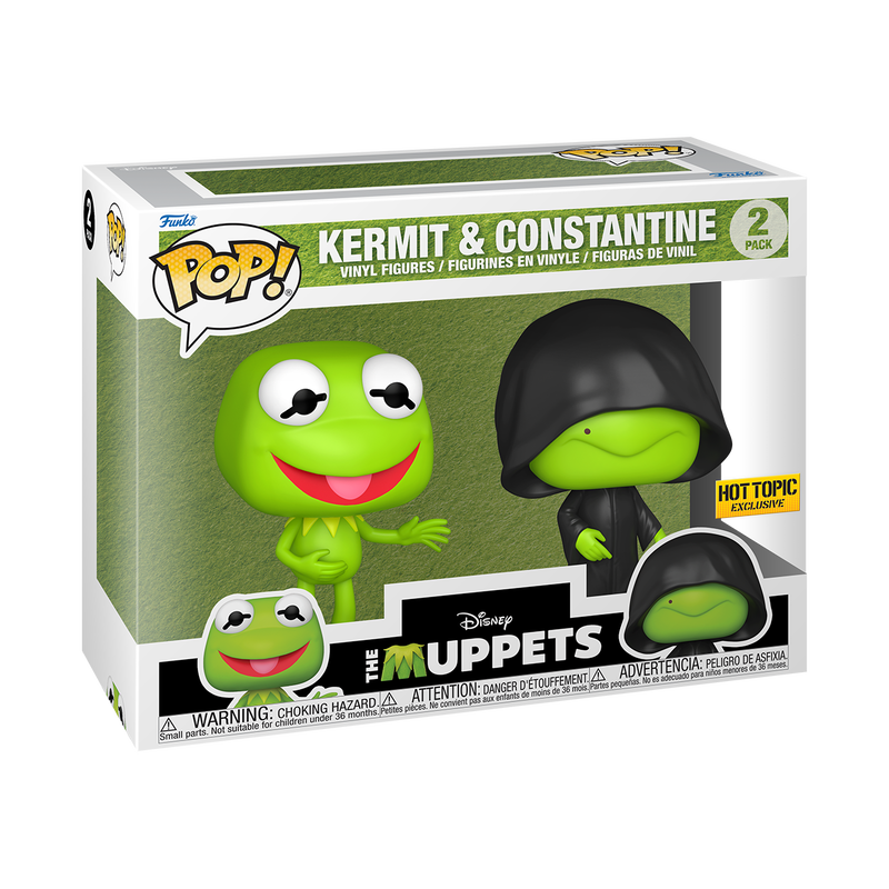 Pop! Pako me 2 copë Kermit & Constantine