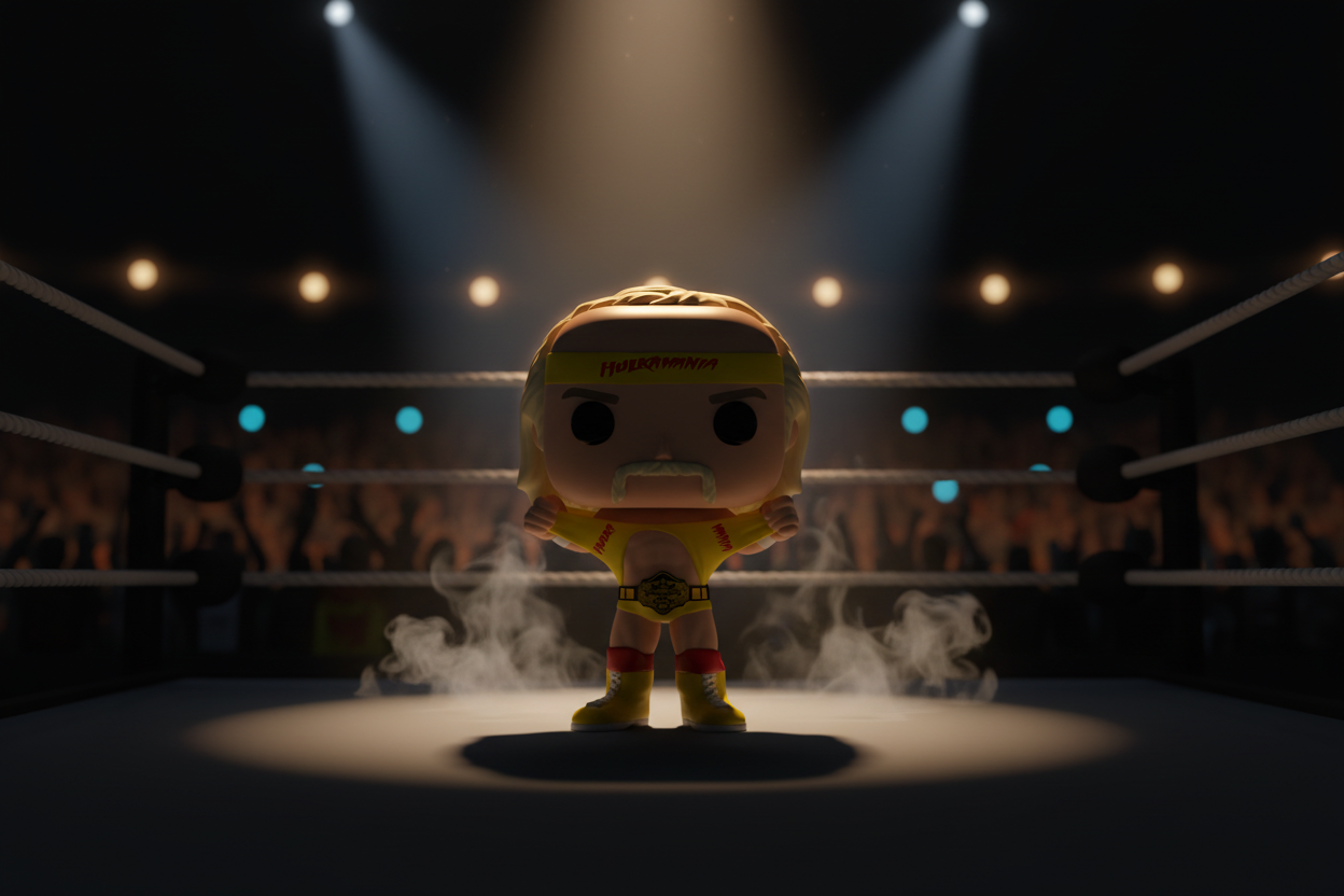 ¡Pop! Hulk Hogan rompiéndose la camiseta