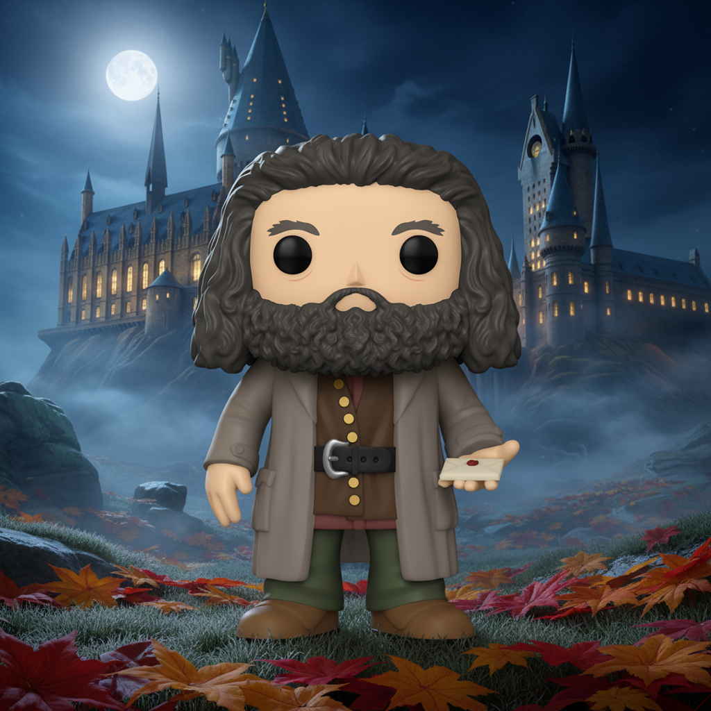 Funko Pop! Super Rubeus Hagrid avec Lettre – Harry Potter
