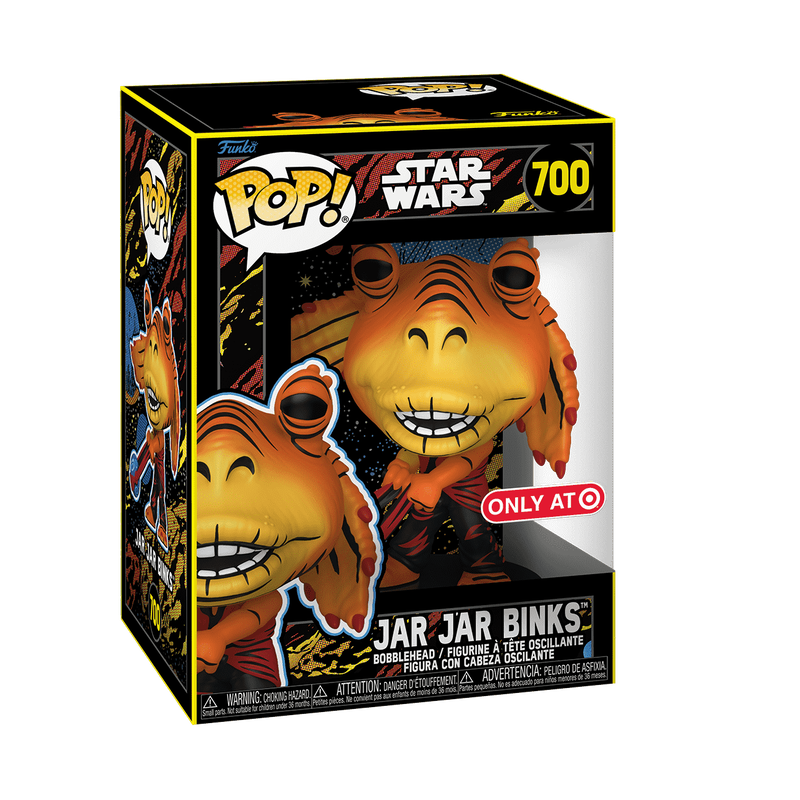 Funko Pop! Jar Jar Binks avec Boom Balls (Retro) – Star Wars