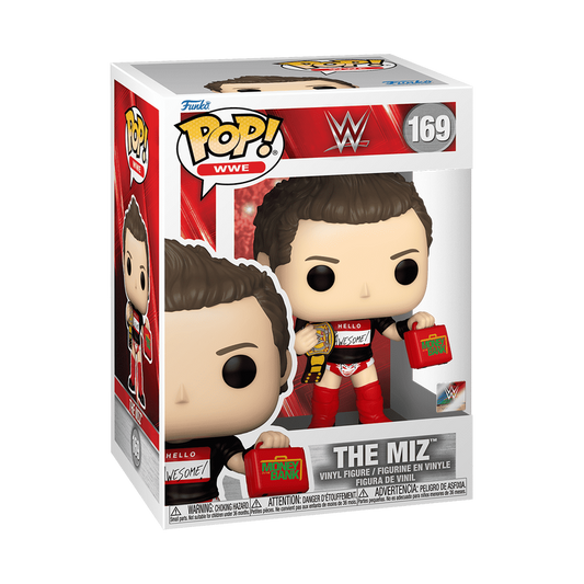 Pop! The Miz con una valigia di biglietti