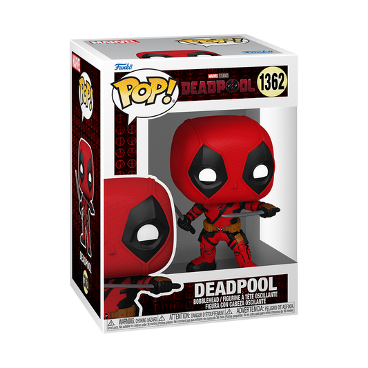 Pop! Deadpool com espadas