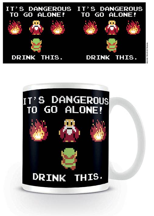 Taza de La Leyenda de Zelda - Bebe esto