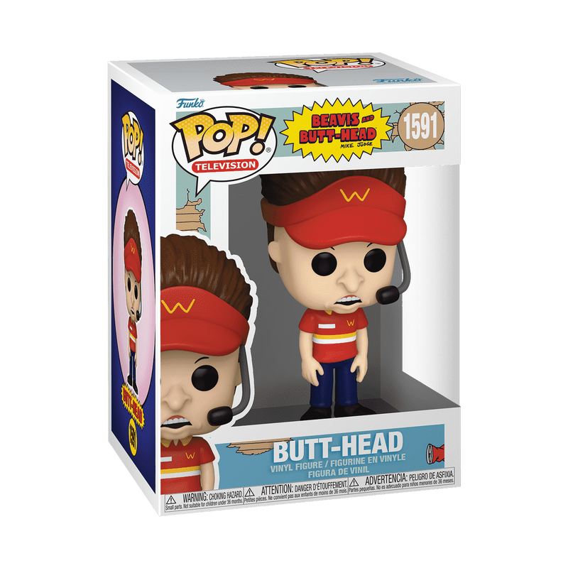 Pop! Butt-Head (Uniforme do Burger World)