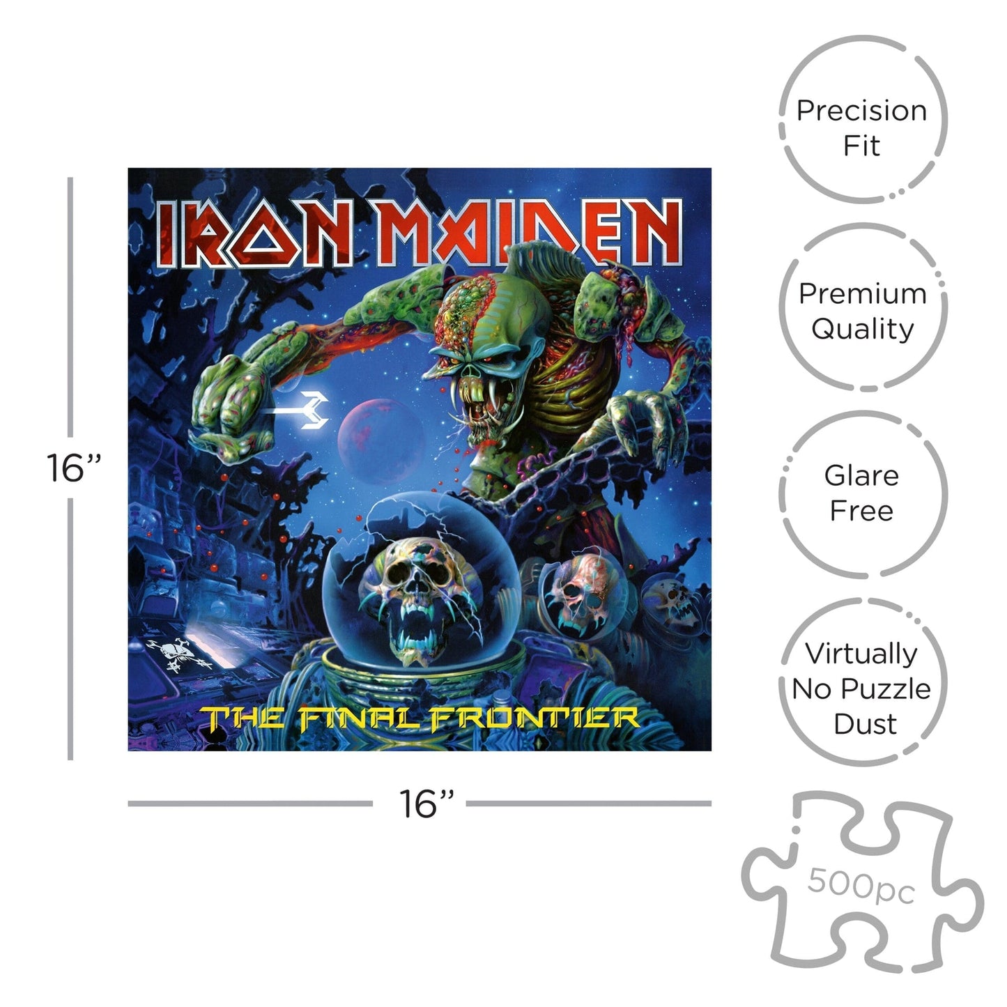 Puzzle Iron Maiden The Final Frontier 500 pièces