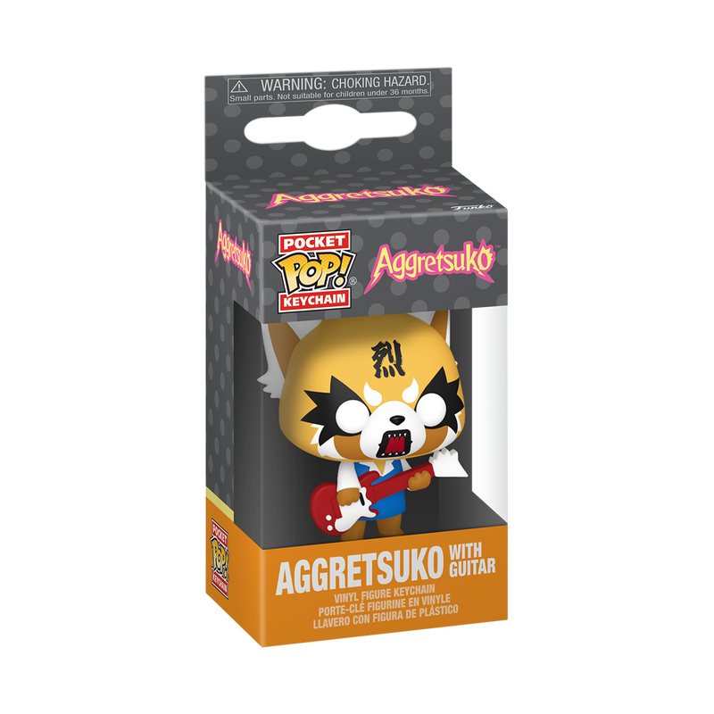Pop! Μπρελόκ Aggretsuko με κιθάρα