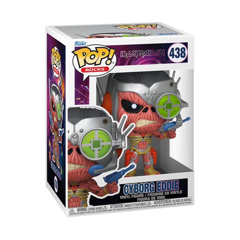 Funko Pop! Cyborg Eddie – Iron Maiden