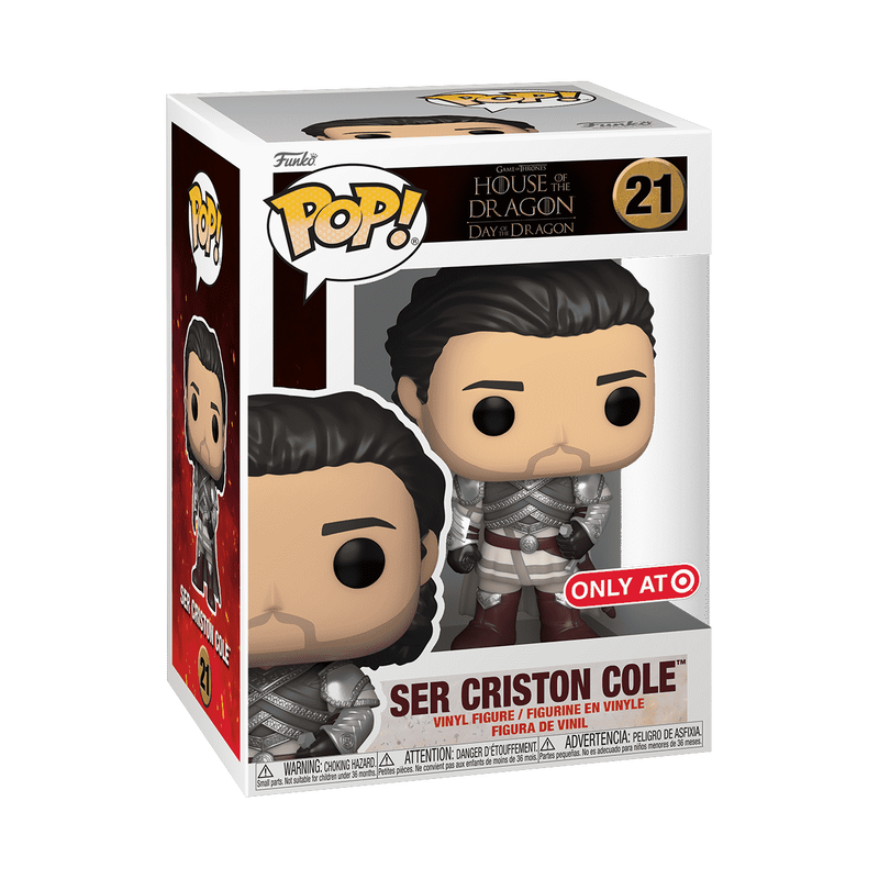Funko Pop! Ser Criston Cole tenant Épée – Game Of Thrones