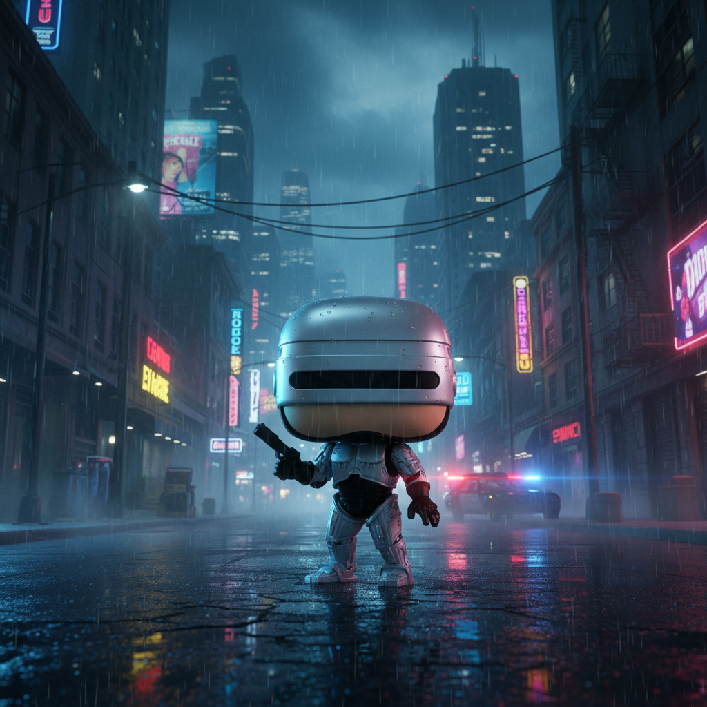 Funko Pop! RoboCop (Metallic)