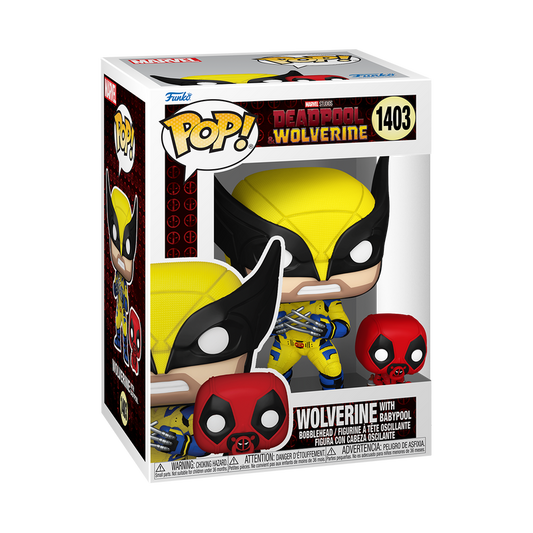 Pop! e Buddy Wolverine com Babypool