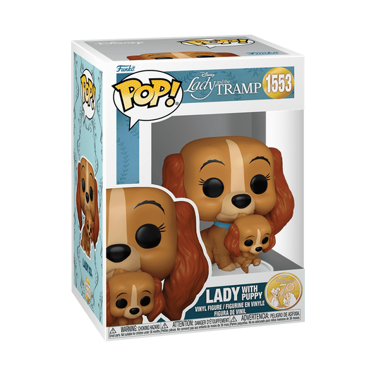 pop lady with puppy 1553
