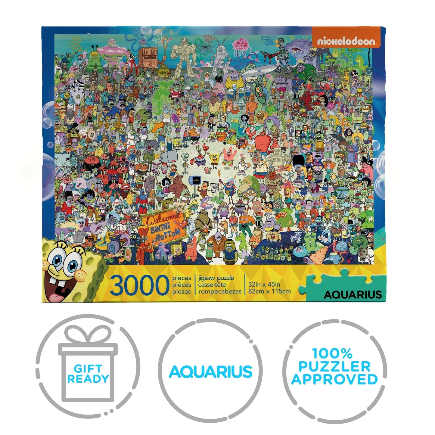 SpongeBob SquarePants - Puzzle Bikini Bottom 3000p