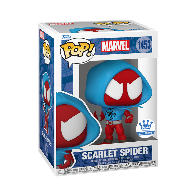 Funko Pop! Scarlet Spider avec Hoodie – Spider‑Man