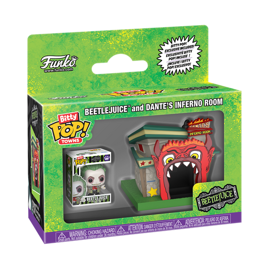 Bitty Pop! Towns, Beetlejuice and Dante's Infernal Room
