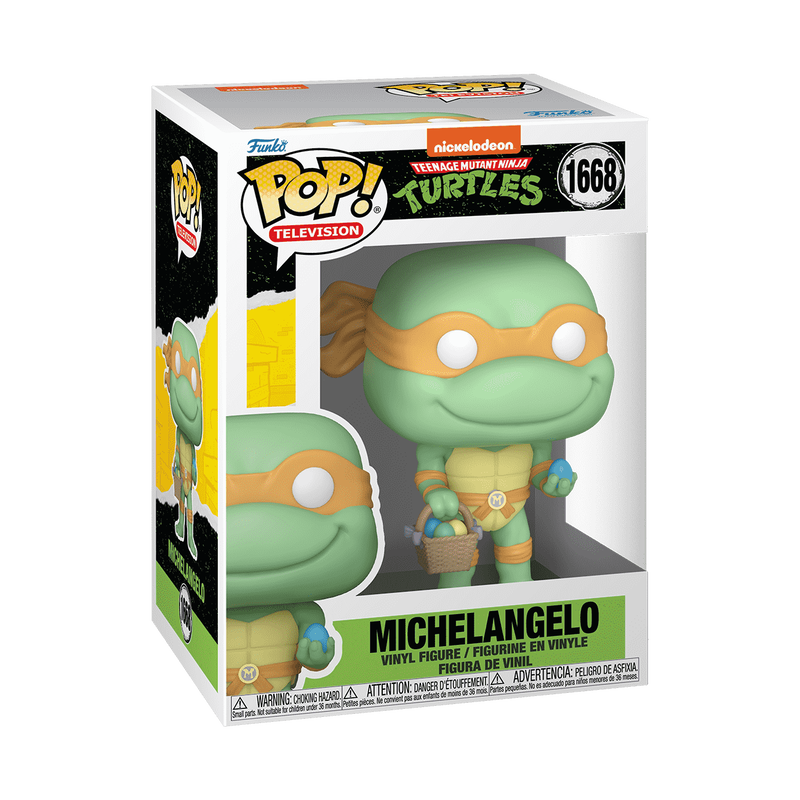 Funko Pop! Michelangelo avec Panier de Pâques