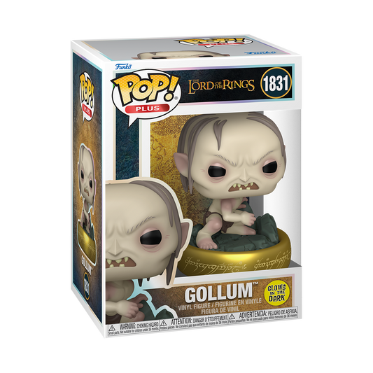Funko Pop! Plus Gollum (Glow) – Le Seigneur Des Anneaux