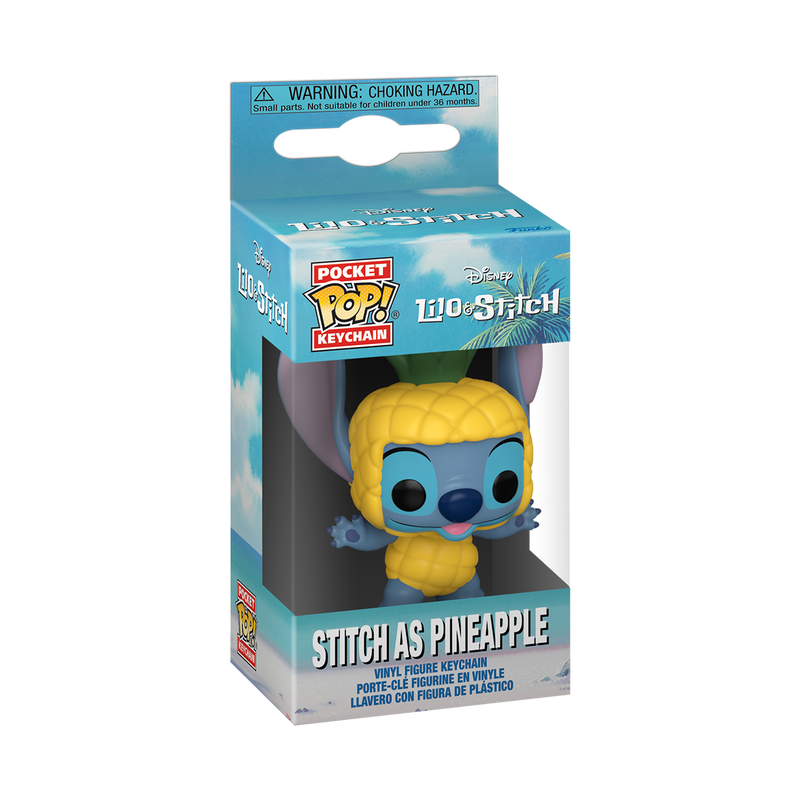Funko Pop! Keychain Stitch en Ananas – Lilo et Stitch