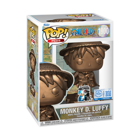 Pop! Plus Monkey D. Luffy Statue (Bronze)