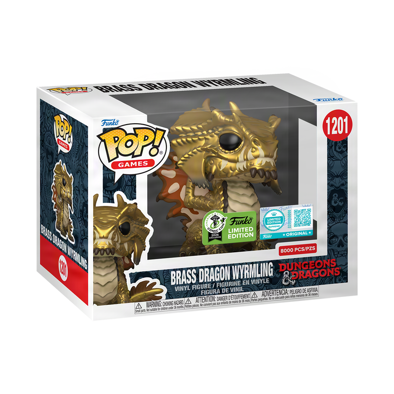 Funko Pop! Brass Dragon Wyrmling – Donjons et Dragons
