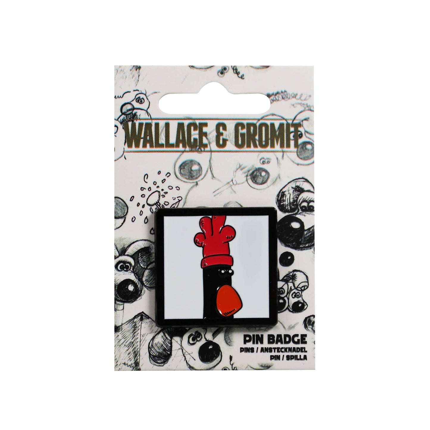 Pin’s Wallace et Gromit - Plumes McGraw