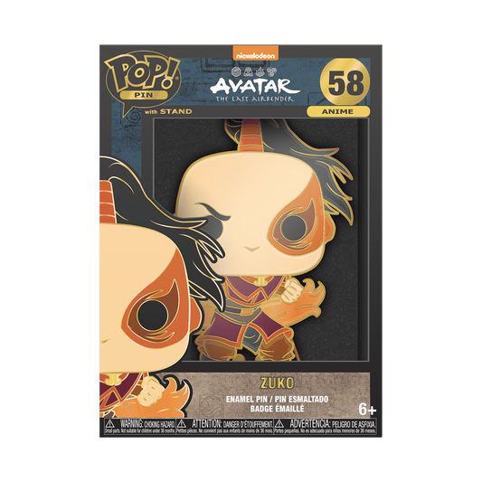 Funko Pop! Pin Zuko – Avatar, le dernier maître de l'air