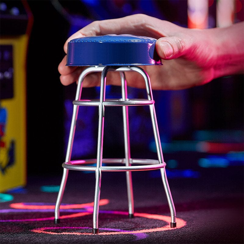 Quarter Arcade Bar Stool Bleu