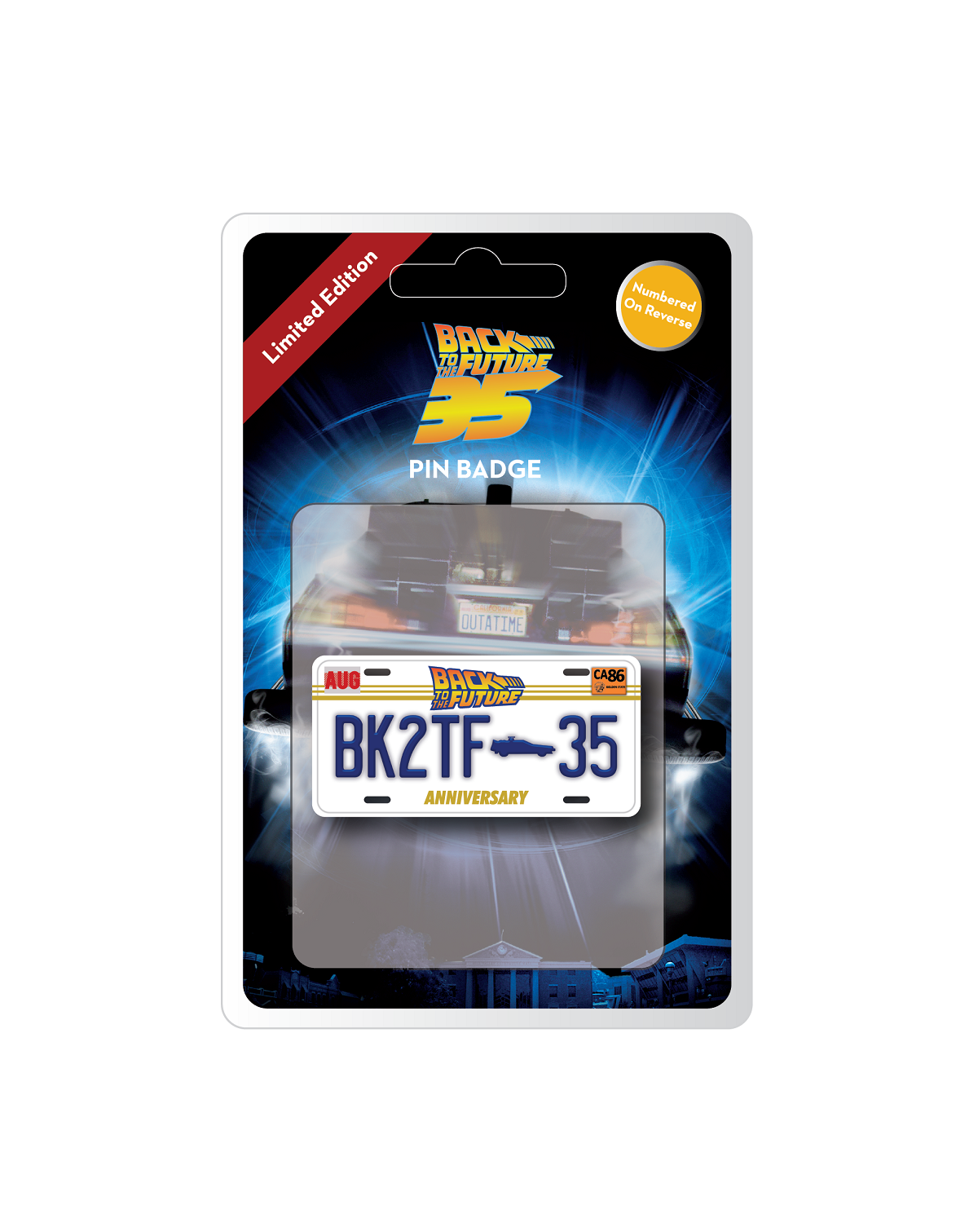 RETOUR VERS LE FUTUR 35th Anniversary Pin's édition limitée