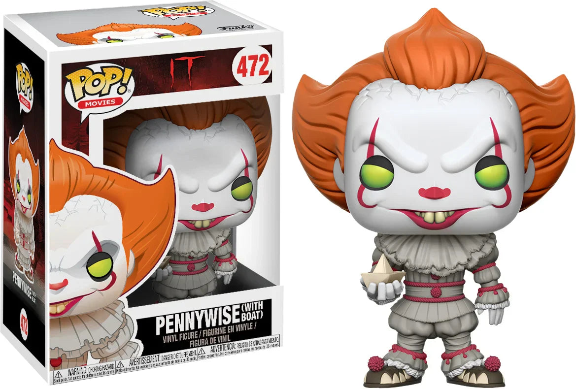 Pennywise με βάρκα