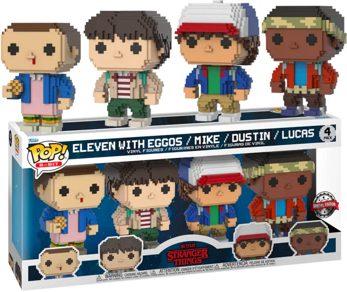 Funko Pop! Stranger Things 8-BIT 4-PACK