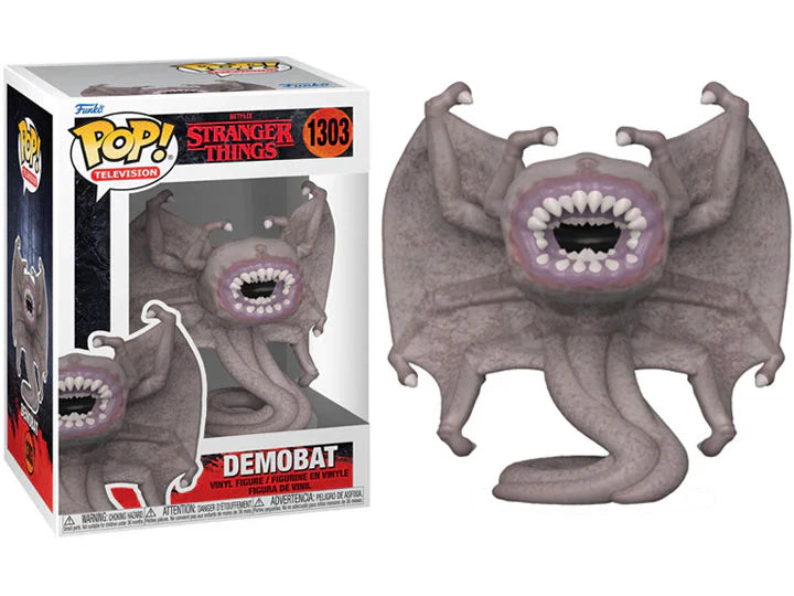 stranger things funko pop tv demo bat