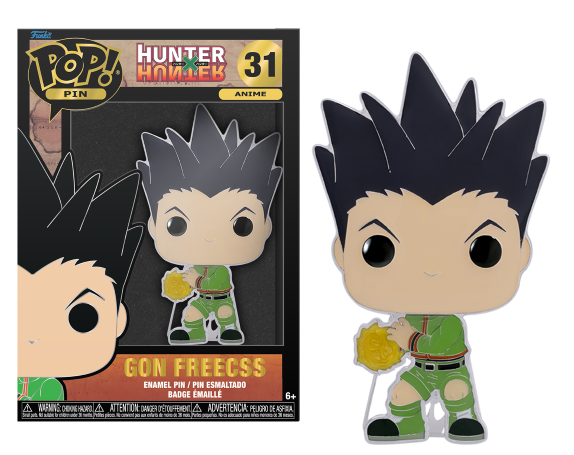 HUNTER X HUNTER Pop Large Enamel Pin N° 31- Gon Freecss