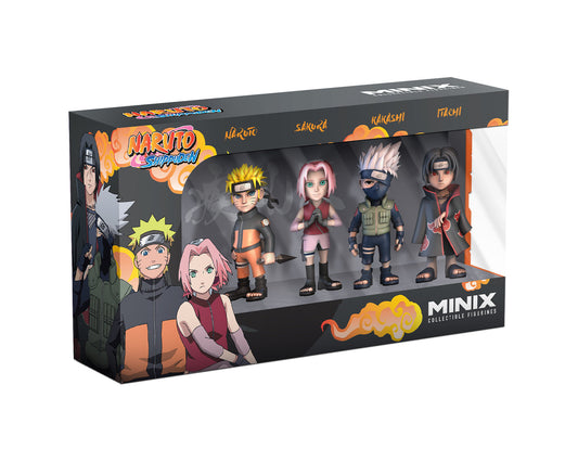 Pack 4 Figurines - Naruto Shippuden