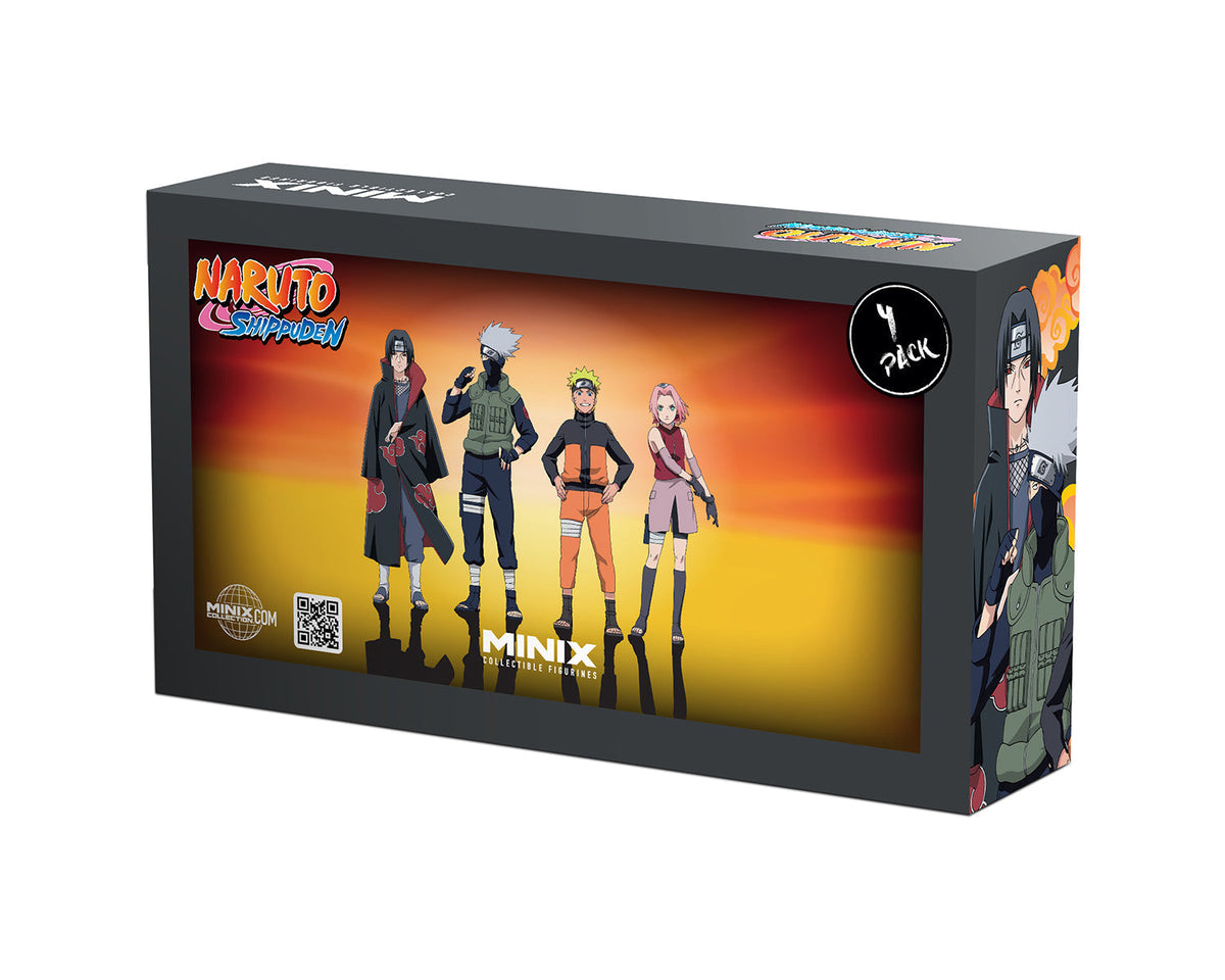 Figurines MINIX – Pack 4 Figurines - Naruto Shippuden – visuel complémentaire 4