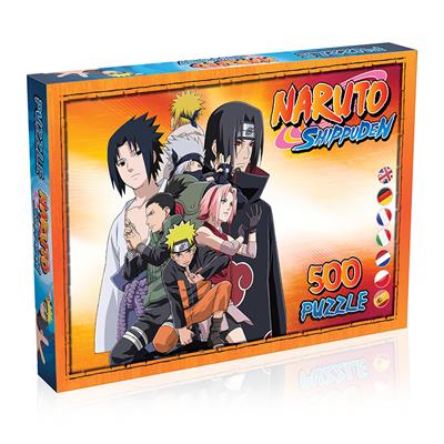 Puzzle Naruto Shippuden Ninjas de Konoha 500 pièces - Winning Moves