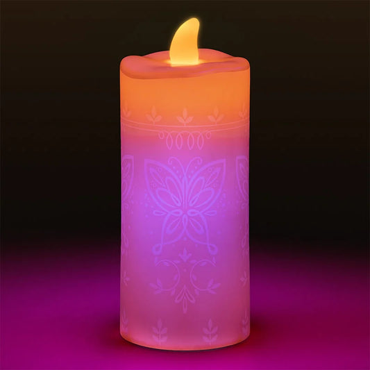 Lampe avec Télécommande Encanto - Bougie et Papillon – vue 2