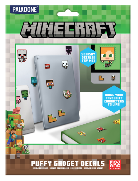 Stickers 3D Minecraft Puffy – Paladone – vue 2