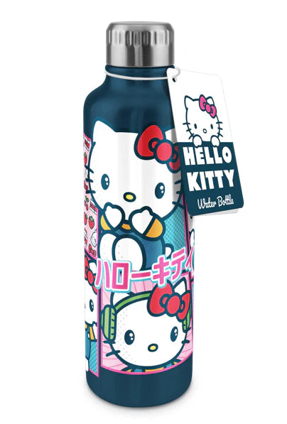 Garrafa de água de metal Hello Kitty - PRÉ-VENDA*