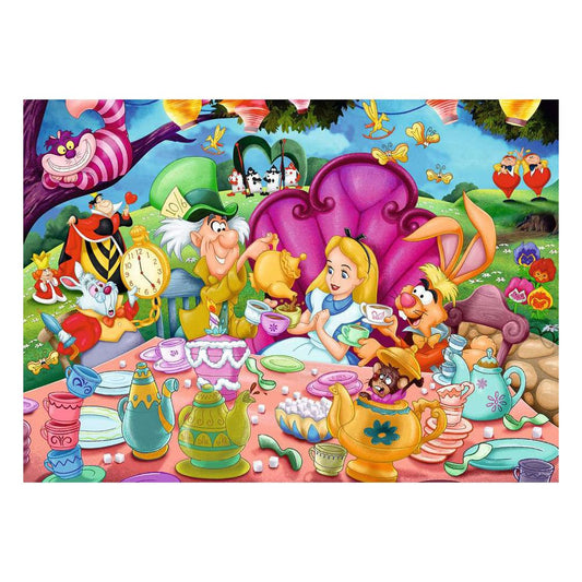 Lojëra Puzzle Disney - Alice në Botën e Çudirave - Liza në Botën e Çudirave