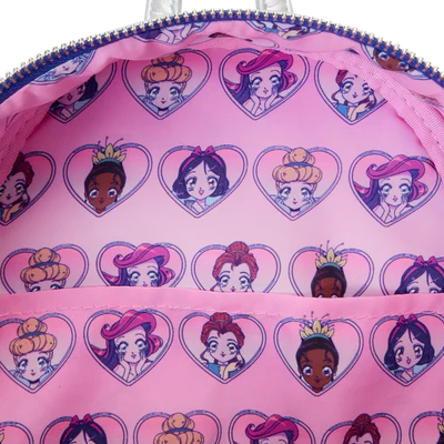 Backpack Mini tal-Prinċipessa Disney - Stil Manga
