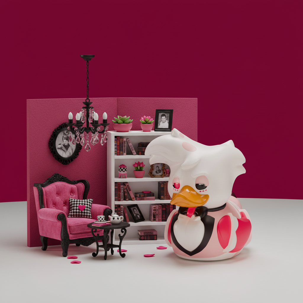 Canard Hazbin Hotel: Angel Dust TUBBZ (Mini Edition) - vue 8