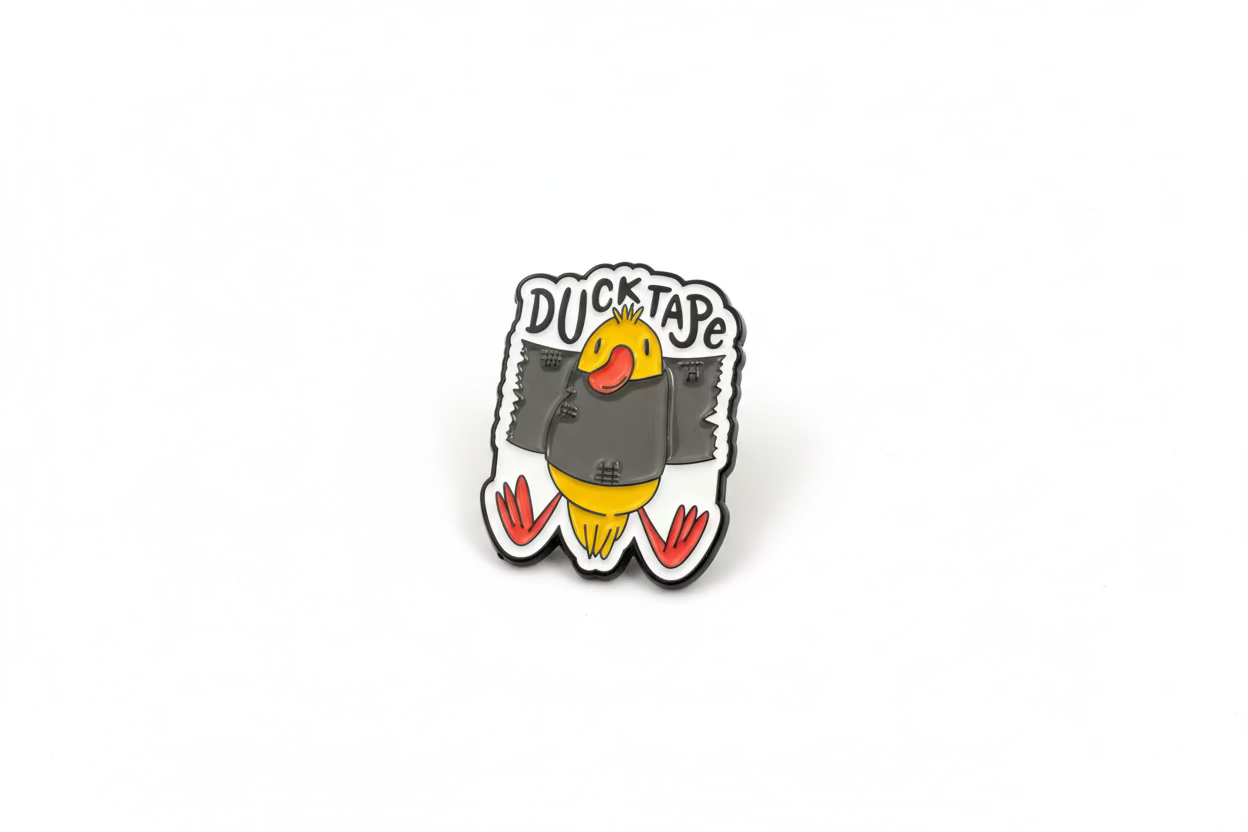 Pin’s Canard Jaune "Duck Tape"